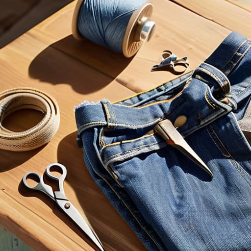 Upcycle Your Old Denim into tote bags.