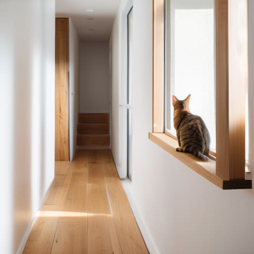 Creating Safe Indoor Cat Habitats with shelves.