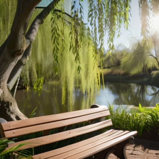 Finding Peaceful Park Benches for Books.