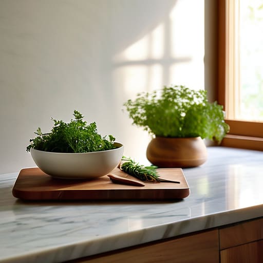 Organized kitchen workspace: The Final Cut.