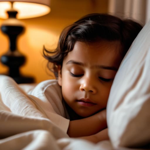 Calming bedtime routines for children.