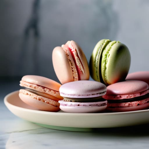 Step-by-step guide to macaroon baking.