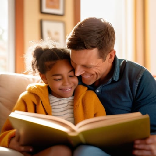 Benefits of shared reading time for families.