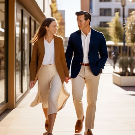 Man wearing a smart casual style.